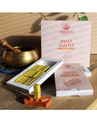 Tamjan, Palo Santo kockice, sveto drvo 15 komada + držač
