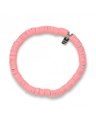 Pura Vida narukvica Pastel Disc Stretch 