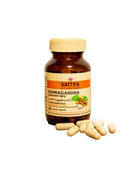 Ayurveda Ashwagandha, Ašvaganda, 60 kapsula, ekstrak