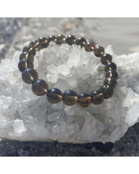 Narukvica White Moon Malas SMOKY QUARTZ