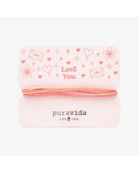 Love You Bracelet Card Pura Vida narukvica 