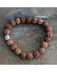 Narukvica Rudraksha Buddha Mala