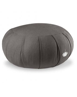 Jastuk za meditaciju Zafu Zen Ø 35 cm - tamno siva