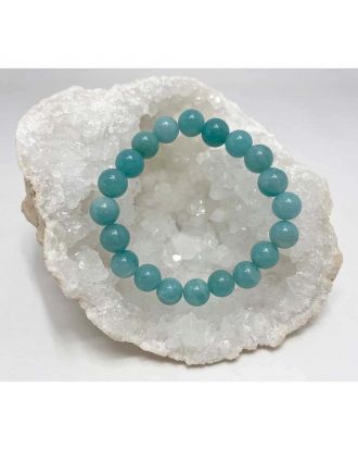 Narukvica Amazonit White Moon Malas
