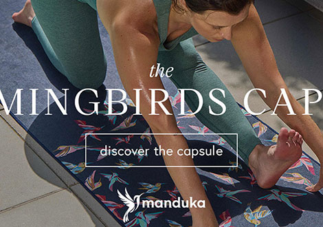 Hummingbird Manduka joga limited edition