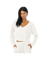 Alo Yoga Muse pulover V-neck