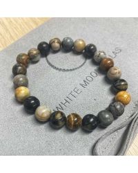 Narukvica White Moon Malas Picasso Marble