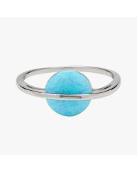 Pura Vida prsten Opal Saturn