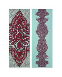 Reversible Premium Printed Gaiam joga prostirka 6mm (173 cm)