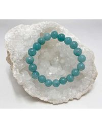 Narukvica Amazonit White Moon Malas
