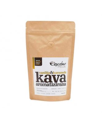 Aromatična kava Escobar VANILIJA-KARAMELA 100g