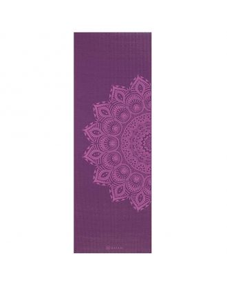 Premium Printed Gaiam joga blazina 6mm (173cm)-vijolična