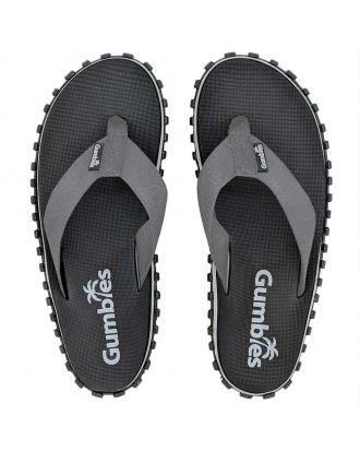 Gumbies Duckbill japanke za v vodo - Black-Grey / UK 5 / EU 38