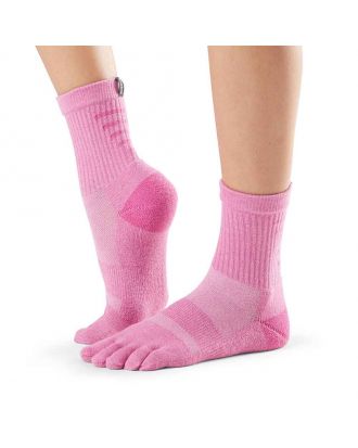 Čarape s prstima Toesox Sport Perfdry Medium Weight