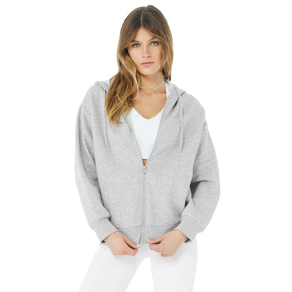 Alo Yoga Hype Full Zip ženska majica s kapuljačom