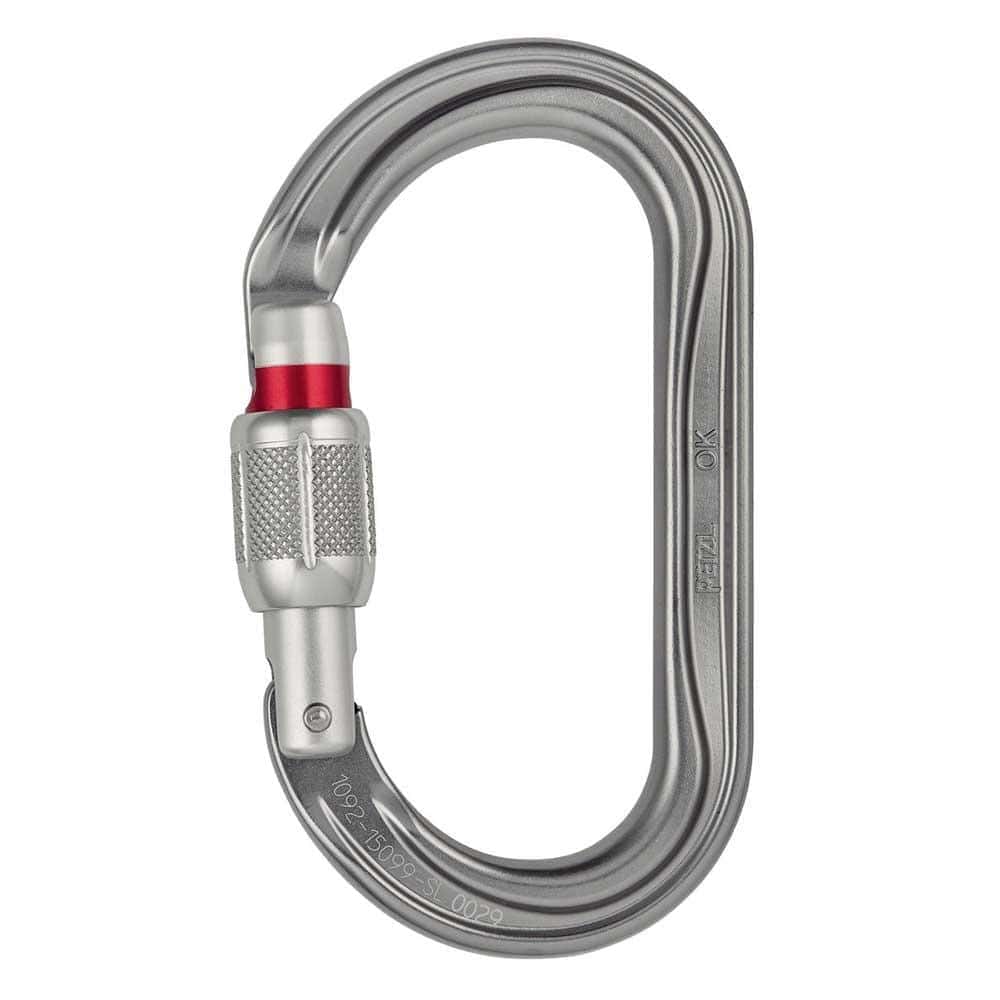 Petzl OK ovalni karabiner s maticom