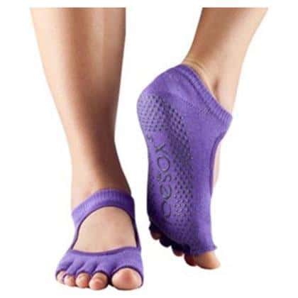 Nedrseče nogavice nizke Bella s polovičnimi prsti (Half Toe)-ABN-286