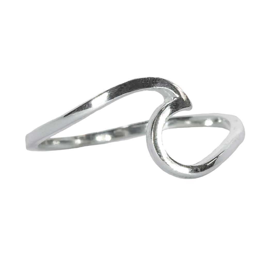  Srebrni i Rose Gold prsten Wave Ring Silver Pura Vida